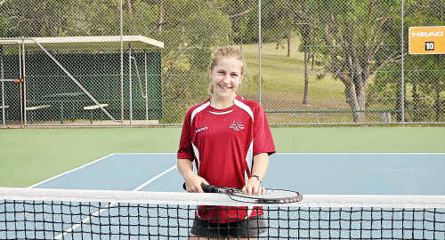 Gympie tennis player Christy Scott plays for Queensland this weekend in the State of Origin Series against old rival New South Wales. Gympie tennis player Christy Scott plays for Queensland this weekend in the State of Origin Series against old rival New South Wales.